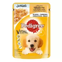 Konservuotas šunų ėdalas su vištiena PEDIGREE JUNIOR, 100 g