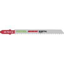 Pjūklelis siaurapjūkliui PLASTICS SOLID MATERIAL Festool HS 75/3 BI/5 (204336)
