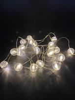 Elektrinė girlianda MOON COPPER, 20 LED, 3V, šiltai balta, 2.2 m