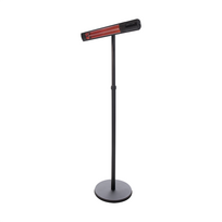 SUNRED Heater | RD-DARK-25S, Dark Standing | Infrared | 2500 W | Black | IP55