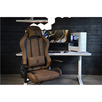 Arozzi Torretta SuperSoft | Gaming Chair | Frame material: Metal; Wheel base: Nylon; Upholstery: Supersoft | Brown