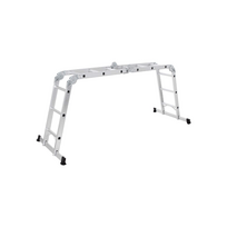 Daugiafunkcinės aliuminio kopėčios | 3,5 m. | Atlaiko iki 150 kg. | Pilka