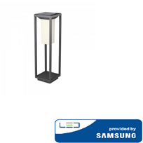 2W LED šviestuvas su saulės baterija, pilkas, 3000K (šiltai balta), SAMSUNG LED chip