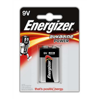 Energizer | 9V/6LR61 | Alkaline Power | 1 piece(s)