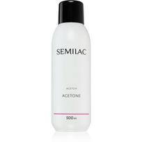 Semilac Liquids grynas acetonas geliniam nagų lakui valyti 500 ml