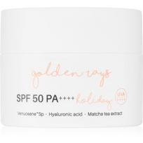 Nacomi Next Level Golden Rays senėjimą lėtinantis dieninis kremas SPF 50 50 ml