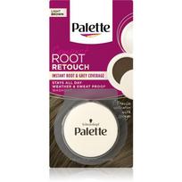 Schwarzkopf Palette Compact Root Retouch plaukų ataugimo ir žilų plaukų koregavimo priemonė pudros efekto atspalvis Light Brown 3 g