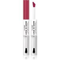 Wet n Wild MegaLast Lock n' Shine ilgai išliekantys lūpų dažai ir lūpų blizgis atspalvis LA Pink 8 ml