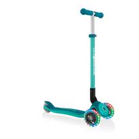 Paspirtukas Globber Primo Plus Lights Žalias