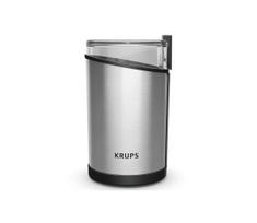 Krups - Elektrinis kavos pupelių malūnėlis 85g FAST-TOUCH 200W/230V chromas