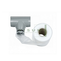 PVC vamzdis lietaus vandeniui nuvesti 13cm x 50 m