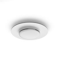 Lubinis LED šviestuvas PHILIPS GARNET, 30W, 2700K, 3100 lm, juodos/baltos sp., 40 x 8,9 cm