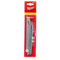 Universalūs pjūkleliai tiesiniam pjūklui Milwaukee Sawzall 150 mm 3vnt.