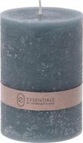 Cilindrinė žvakė ESSENTIALS Blue, mėlynos sp., 7 x 10 cm