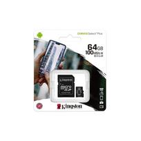 Atminties kortelė KINGSTON Canvas Select plus UHS-I 64GB, MICRO SD XC, SDCS2/64GB