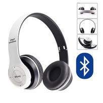 Ausinės bluetooth P47 5.0+EDR su FM - Baltos