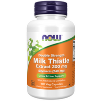 Now Foods Milk Thistle Extract Double Strength 300 mg 100 vcaps