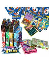 Pokemon kortos rinkinys 180 kortų, 6 skirtingos pakuotės po 30 kortų