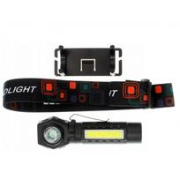 Priešinė lempa su XPE LED ir COB LED ir magnetu