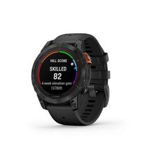 Garmin Fenix 7 Pro Solar, Glass, SltGrySS w/Blk Bnd,EMEA/AUS/AFR/SA