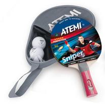 Stalo teniso rinkinys Atemi Sniper, 1 raketė + dėklas + 3 kamuoliukai