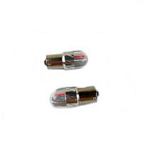 LED diodų lempos 6SMD P21W CANBUS BA15S Red 2gb