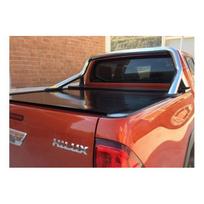 NERŪDIJANČIO PLIENO PIKAPO KĖBULO LANKAS / ROLLBAR TRB06 Ø 76x1,5mm TOYOTA HILUX 2012-2014
