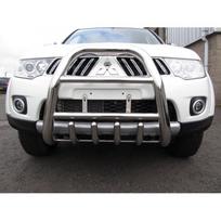 PRIEKINIO BAMPERIO APSAUGINĖ JUOSTA / LANKAS IKI GAUBTO MITSUBISHI L200 TRITON (2006-2014)