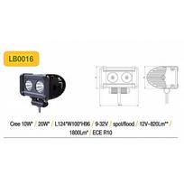 PAPILDOMAS LED ŽIBINTAS 20W (1800Lm)