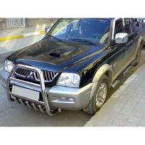 PRIEKINIO BAMPERIO APSAUGINĖ JUOSTA / LANKAS IKI GAUBTO MITSUBISHI L200 (1997-2005)