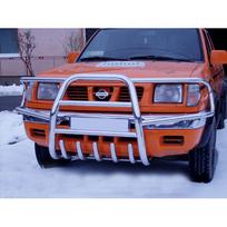 Priekinio bamperio apsauginė juosta/ lankas su galinių žibintų grotelės NISSAN NAVARA D22 (2002-2005)