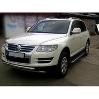 Priekinio bamperio apsauginė juosta/ lankas VOLKSWAGEN TOUAREG (2002-2010)