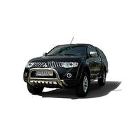 Sertifikuota EU LANKAS / PRIEKINIO BUFERIO APSAUGINĖ JUOSTA MITSUBISHI L200 (2006-2009)