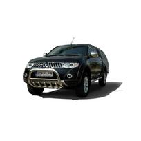 Sertifikuota EU LANKAS / PRIEKINIO BUFERIO APSAUGINĖ JUOSTA MITSUBISHI L200 (2009-2015)