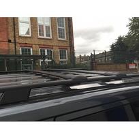 BAGAŽINĖ AUTOMOBILIO STOGUI SU GAMYKLINIAIS BĖGIAIS, ANT BĖGIŲ - CROSSBAR