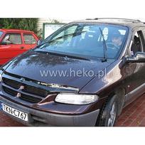 HEKO JUODOS SPALVOS Gaubto, kapoto deflektorius CHRYSLER GRAND VOYAGER, DODGE CARAVAN, PLYMOUTH VOYAGER, PLYMOUTH CARAVAN (1996-2000)