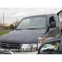 HEKO Priekiniai stiklai / langų deflektoriai 2gb. MITSUBISHI PAJERO 3D (2001-2018)