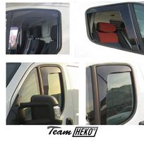HEKO Priekiniai stiklai / langų deflektoriai 2gb. RENAULT MASTER 2D (1998-2010), MASCOTT (1999-2010)