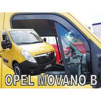 HEKO Priekiniai stiklai / langų deflektoriai 2gb. RENAULT MASTER 2010+, NISSAN NV400 2011+, OPEL MOVANO B (2010-2022)