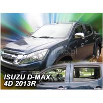 HEKO Priekiniai stiklai / langų deflektoriai 4gb. ISUZU D-MAX 2012+