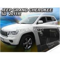HEKO Priekiniai stiklai / langų deflektoriai 4gb. JEEP GRAND CHEROKEE 2011+