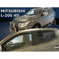 HEKO Priekiniai stiklai / langų deflektoriai 4gb. MITSUBISHI L200 DOUBLE CAB 2015+