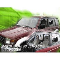 HEKO Priekiniai stiklai / langų deflektoriai 4gb. MITSUBISHI PAJERO 5D (1991-1999)