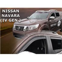 HEKO Priekiniai stiklai / langų deflektoriai 4gb. NISSAN NAVARA D23 2015+