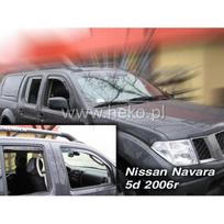 HEKO Priekiniai stiklai / langų deflektoriai 4gb. NISSAN NAVARA D40 (2005-2014)