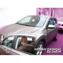 HEKO Priekiniai stiklai / langų deflektoriai 4gb. NISSAN QASHQAI (2007-2013)