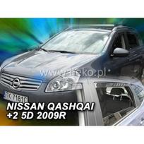 HEKO Priekiniai stiklai / langų deflektoriai 4gb. NISSAN QASHQAI +2 (2008-2013)