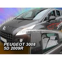 HEKO Priekiniai stiklai / langų deflektoriai 4gb. PEUGEOT 3008 I 5D (2009-2017)