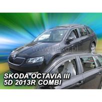 HEKO Priekiniai stiklai / langų deflektoriai 4gb. SKODA OCTAVIA III 5D (2013-2020) WAGON