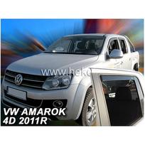 HEKO Priekiniai stiklai / langų deflektoriai 4gb. VOLKSWAGEN AMAROK 2009+